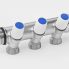 Manifold for water, size 1″ x 3/4″- 3 ways