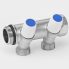 Manifold for water, size 1″ x 3/4″- 2 ways