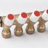 MANIFOLD for water, size 1″ – 4 ways with fittings 16×2,0