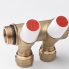 MANIFOLD for water, size 1″ – 2 ways with fittings 16×2,0
