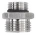 Nypel redukcyjny nierdzewny 3/8″ x 1/2″ z uszczelką O-ring (AISI 304)