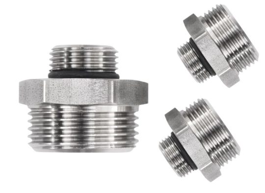 Nypel redukcyjny ze stali nierdzewnej 3/8″ x 3/4″ z o-ringiem