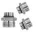 Nypel redukcyjny nierdzewny 3/8″ x 1/2″ z uszczelką O-ring (AISI 304)