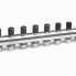 Stainless steel water manifold 3/4″ x 3/4″ 8 ways INOX HOME series S