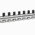 Stainless steel water manifold 3/4″ x 3/4″ 9 ways INOX HOME series S