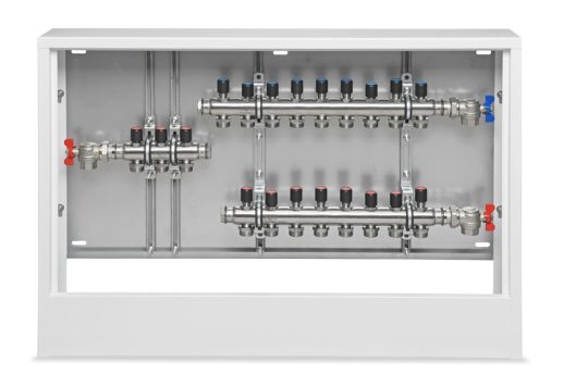 Rozdzielacz ze stali nierdzewnej INOX HOME seria S do wody pitnej 3/4