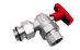 Zawór kulowy kątowy ze stali nierdzewnej GZ 3/4” x GW 3/4″ INOX HOME