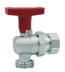 Zawór kulowy kątowy ze stali nierdzewnej GZ 3/4” x GW 3/4″ INOX HOME