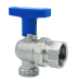 Zawór kulowy kątowy ze stali nierdzewnej GZ 3/4” x GW 3/4″ INOX HOME