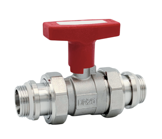 Zawór kulowy kątowy ze stali nierdzewnej GZ 3/4” x GW 3/4″ INOX HOME