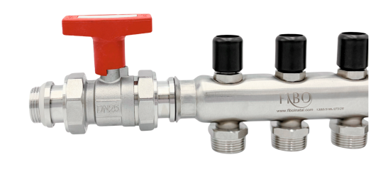 Zawór kulowy kątowy ze stali nierdzewnej GZ 3/4” x GW 3/4″ INOX HOME