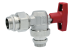 Zawór kulowy kątowy ze stali nierdzewnej GZ 3/4” x GW 3/4″ INOX HOME