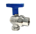 Zawór kulowy kątowy ze stali nierdzewnej GZ 3/4” x GW 3/4″ INOX HOME
