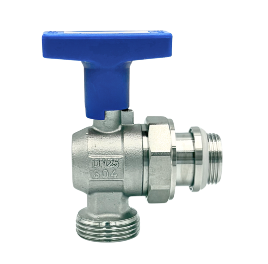 Zawór kulowy kątowy ze stali nierdzewnej GZ 3/4” x GW 3/4″ INOX HOME