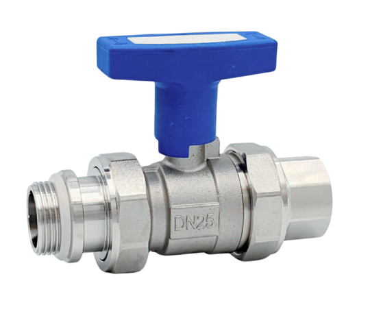 Zawór kulowy kątowy ze stali nierdzewnej GZ 3/4” x GW 3/4″ INOX HOME