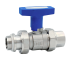 Zawór kulowy kątowy ze stali nierdzewnej GZ 3/4” x GW 3/4″ INOX HOME