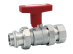 Zawór kulowy kątowy ze stali nierdzewnej GZ 3/4” x GW 3/4″ INOX HOME