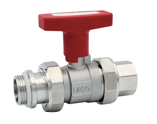 Zawór kulowy kątowy ze stali nierdzewnej GZ 3/4” x GW 3/4″ INOX HOME