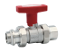 Zawór kulowy kątowy ze stali nierdzewnej GZ 3/4” x GW 3/4″ INOX HOME