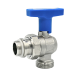 Zawór kulowy kątowy ze stali nierdzewnej GZ 3/4” x GW 3/4″ INOX HOME